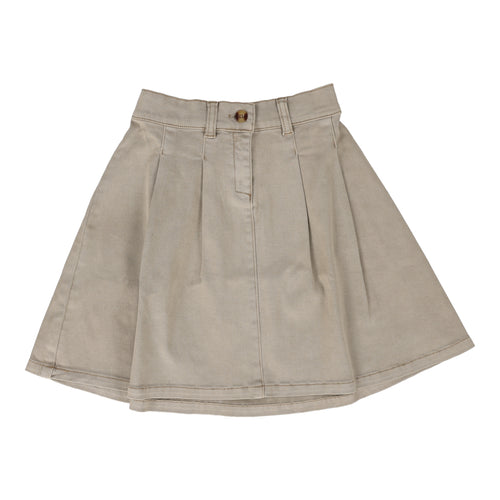 Lil Legs Pleated Skirt - Taupe