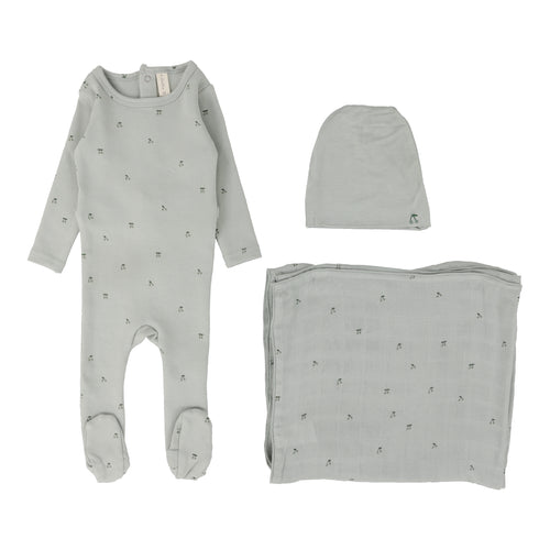 Lilette Scattered Cherry 3PC Set - Mint Base