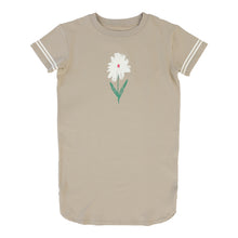 Load image into Gallery viewer, Lil Legs Flower Dress Short Sleeve - Taupe
