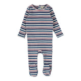 Lil Legs Rib Footie - Multistripe