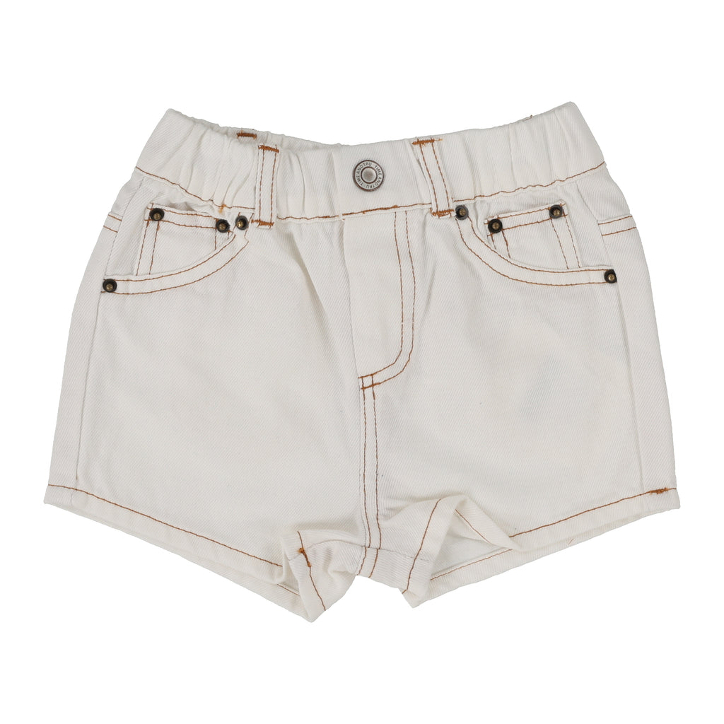 Lil Legs Boys Shorts - White