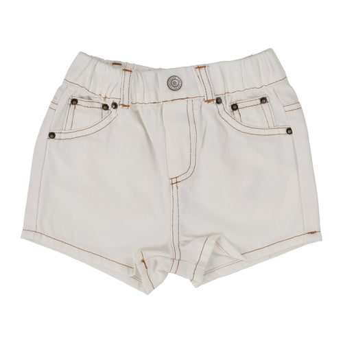 Lil Legs Boys Shorts - White