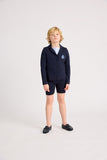 Little Parni K409 Milano Blazer with Color Badge - Navy