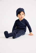 Load image into Gallery viewer, Little Parni K434 Baby Pico Onesie - Navy / Light Blue