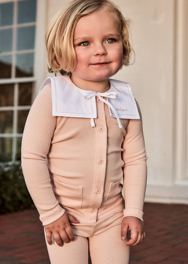 Little Parni Toddler Cardigan Set (K669) - Pink