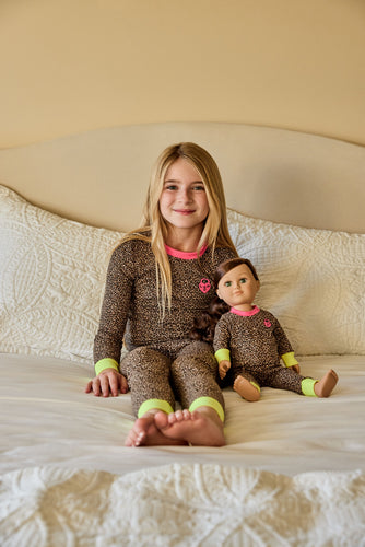 Little Parni Leopard Doll Pajamas (D08)