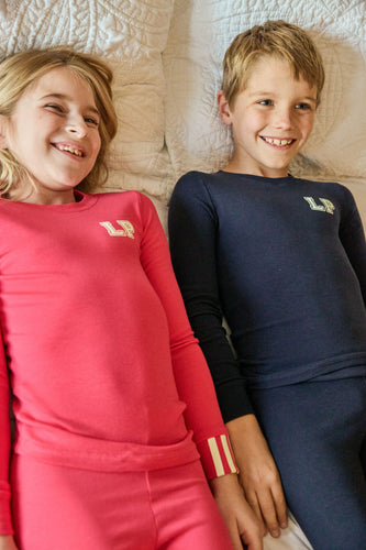 Little Parni LP Glow In The Dark Pajamas (PJ118) - Navy Blue