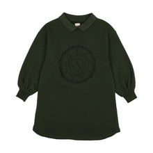 Load image into Gallery viewer, Lil Legs Logo Sweatshirt Dress - Green