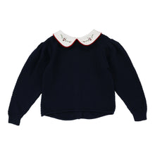 Load image into Gallery viewer, Lil Legs Peter Pan Knit Sweater - Navy