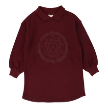 Load image into Gallery viewer, Lil Legs Logo Sweatshirt Dress - Burgundy