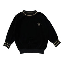 Load image into Gallery viewer, Lil Legs Velour Sweatshirt Boy - Black