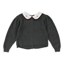 Load image into Gallery viewer, Lil Legs Peter Pan Knit Sweater - Grey