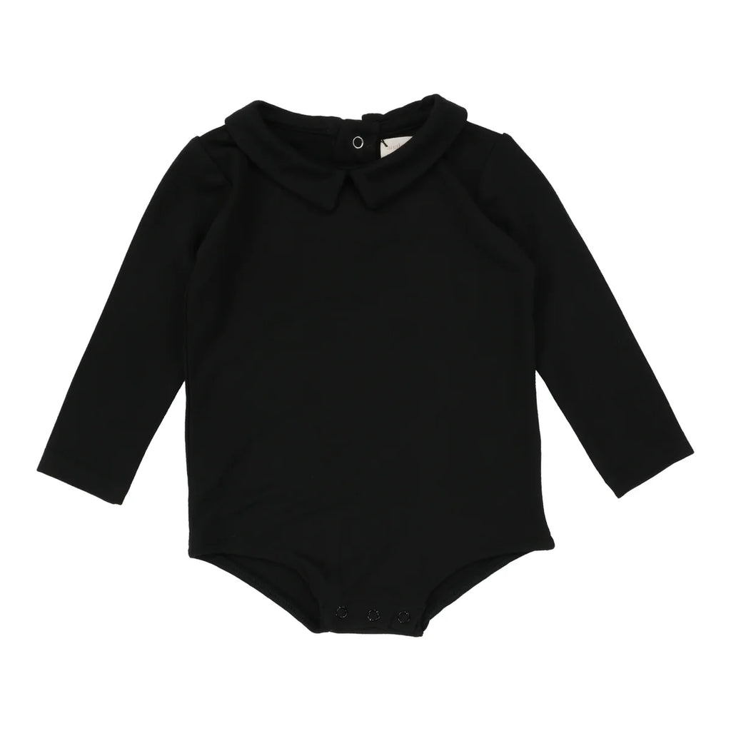 Lil legs Collar Onesie - Black