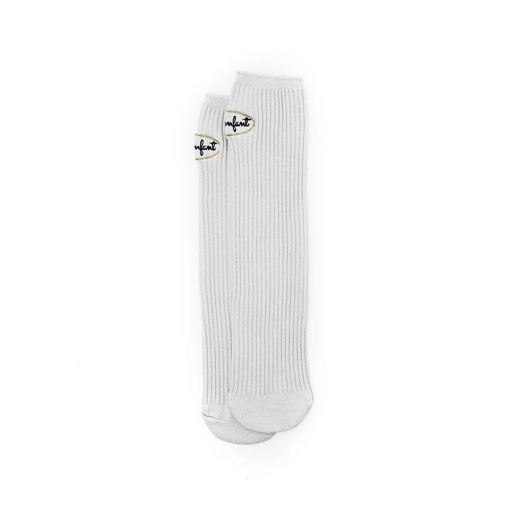 Le Enfant Socks - White
