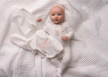 Load image into Gallery viewer, Mini Label Girls Liberty Bunny Layette Set - White