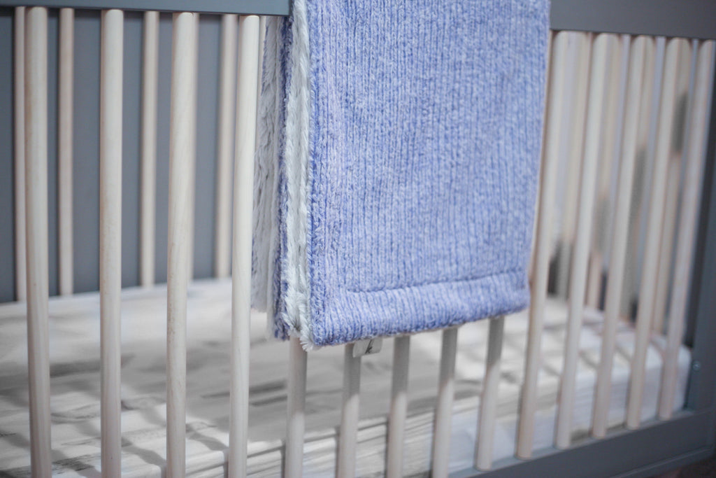 Kidu Weave Sky Blue Blanket