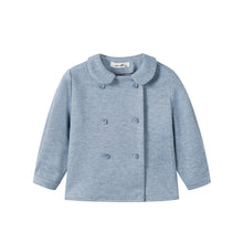 Load image into Gallery viewer, NouNelle Light Blue Double Breasted Shirt