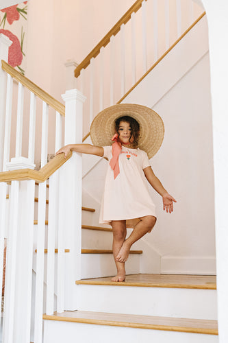 Lil Legs Tulip Dress - Cloud Pink