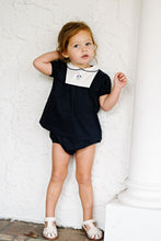 Load image into Gallery viewer, Lil Legs Bib Toddler Set - Navy