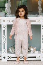 Load image into Gallery viewer, Lil Legs Sunny Blossoms Long Romper - Bud Pink