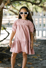 Load image into Gallery viewer, Lil Legs Denim Capsule Dress - Pink Wash (3/4 Sleeve)