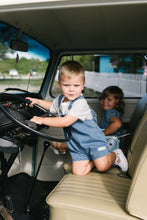 Load image into Gallery viewer, Lil Legs Denim City Boys Tee - Blue Stripe