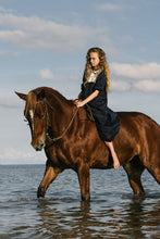 Load image into Gallery viewer, Lil Legs Bib Maxi - Navy (3/4 Sleeve)