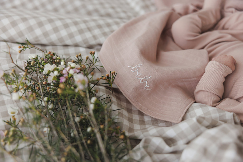 Lilette Take Me Home Bebe Layette Set - Dusty Pink