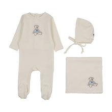 Load image into Gallery viewer, Lilette Sweet Bear Layette Set - Blue