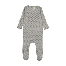 Load image into Gallery viewer, Lilette Cherry Blossom Footie - Pale Blue