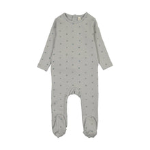 Load image into Gallery viewer, Lilette Bitsy Floral Footie - Pale Blue