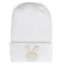 Load image into Gallery viewer, Adora Hospital Hat With Linen Ivory Bunny