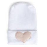 Adora Hospital Hat Linen Petal Heart