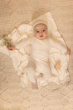 Load image into Gallery viewer, Bee &amp; Dee Girls Little Wings Pointelle Layette Set - Chalk White