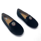 Ba & Na Black Slippers - Loafers