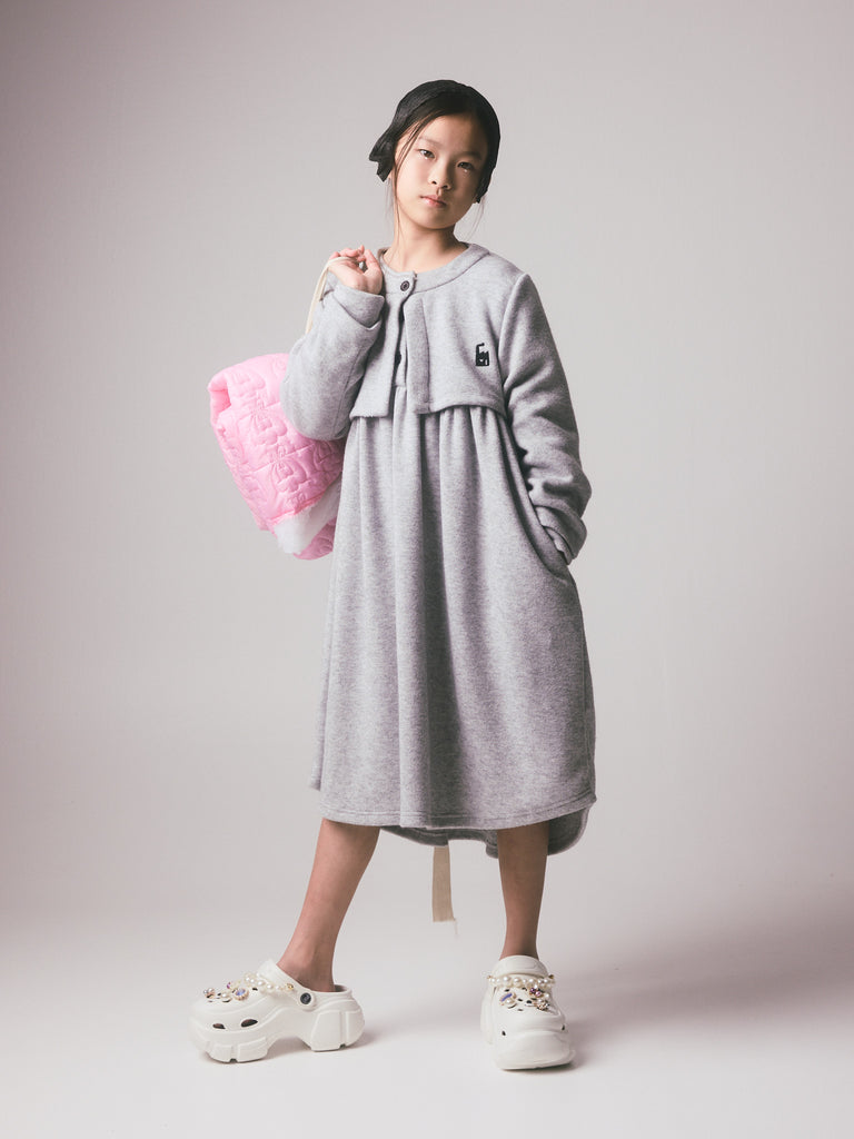 Little Creative Factory Nikki Dress - Grey