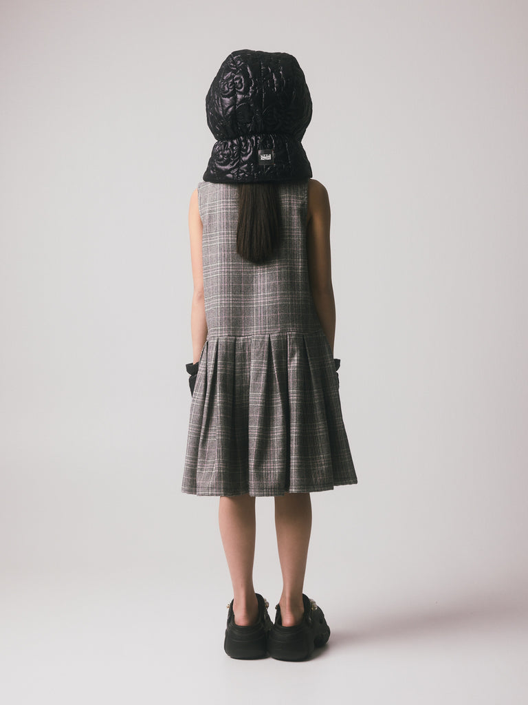 Little Creative Factory Harpa Pleated Dress - Plaid