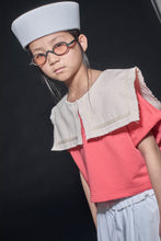 Load image into Gallery viewer, Little Creative Factory Coral Odissey Crop Sweatshirt