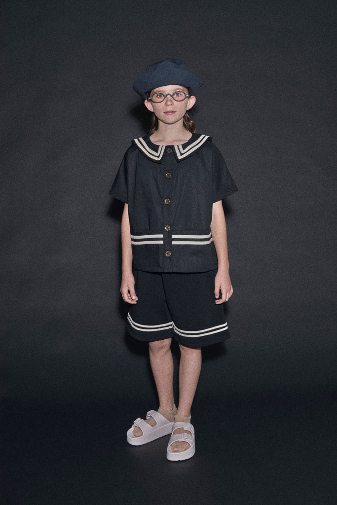 Little Creative Factory Black Sailor Shirt