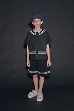 Load image into Gallery viewer, Little Creative Factory Black Sailor Shirt