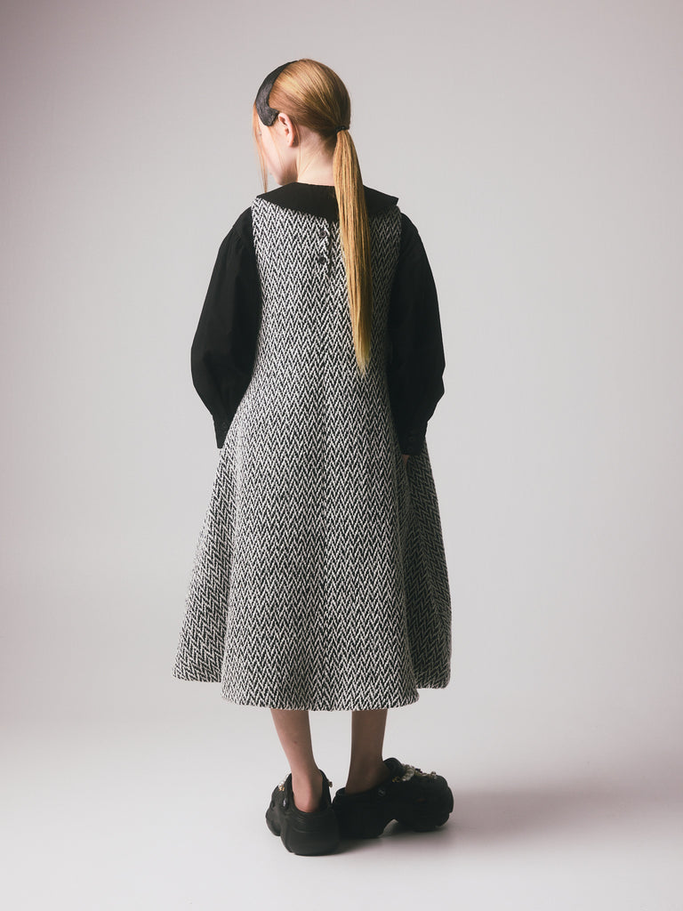Little Creative Factory Holm Apron Dress - Black