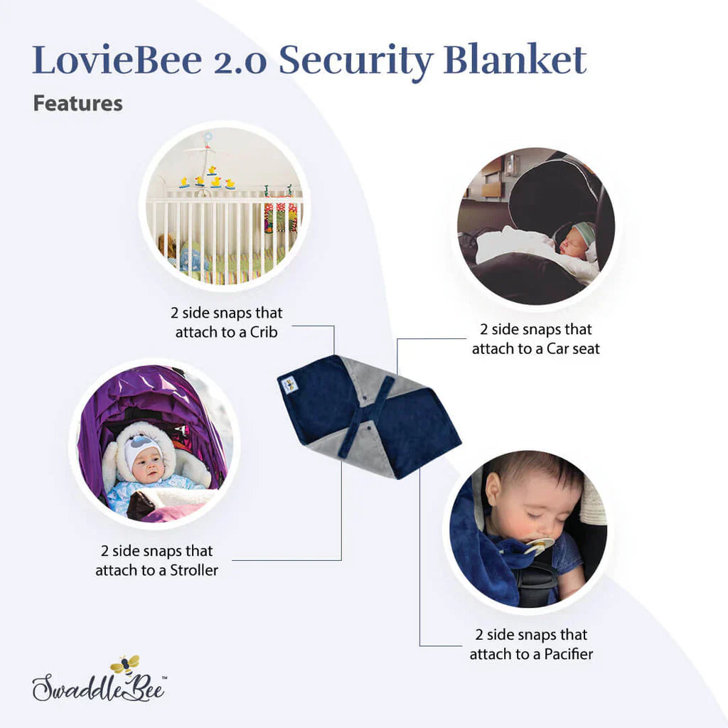 Swaddle Bee Loviebee - Solid Hot Pink