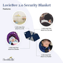 Load image into Gallery viewer, Swaddle Bee Loviebee - Ivory/Camel