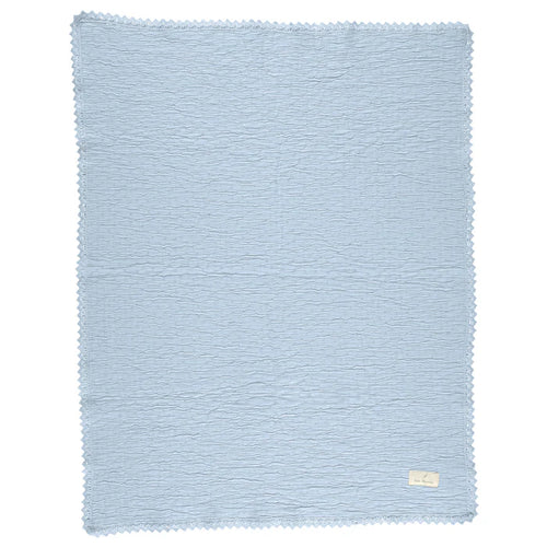 Bebe Organic Lumi Chenille Blanket - Atlantic