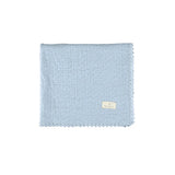 Bebe Organic Lumi Chenille Blanket - Atlantic