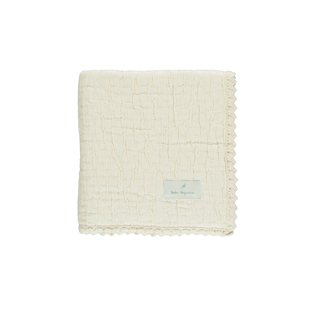 Bebe Organic Lumi Blanket - Chenille Natural