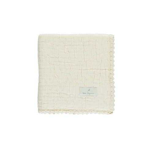 Bebe Organic Lumi Blanket - Chenille Natural