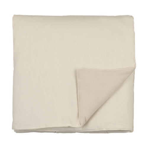 Mema Knits Corduroy Blanket - Ivory