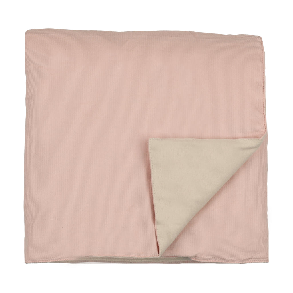 Mema Knits Corduroy Blanket - Pale Pink