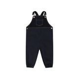 Bopop Denim Collection Overalls (Navy with Denim Detail)